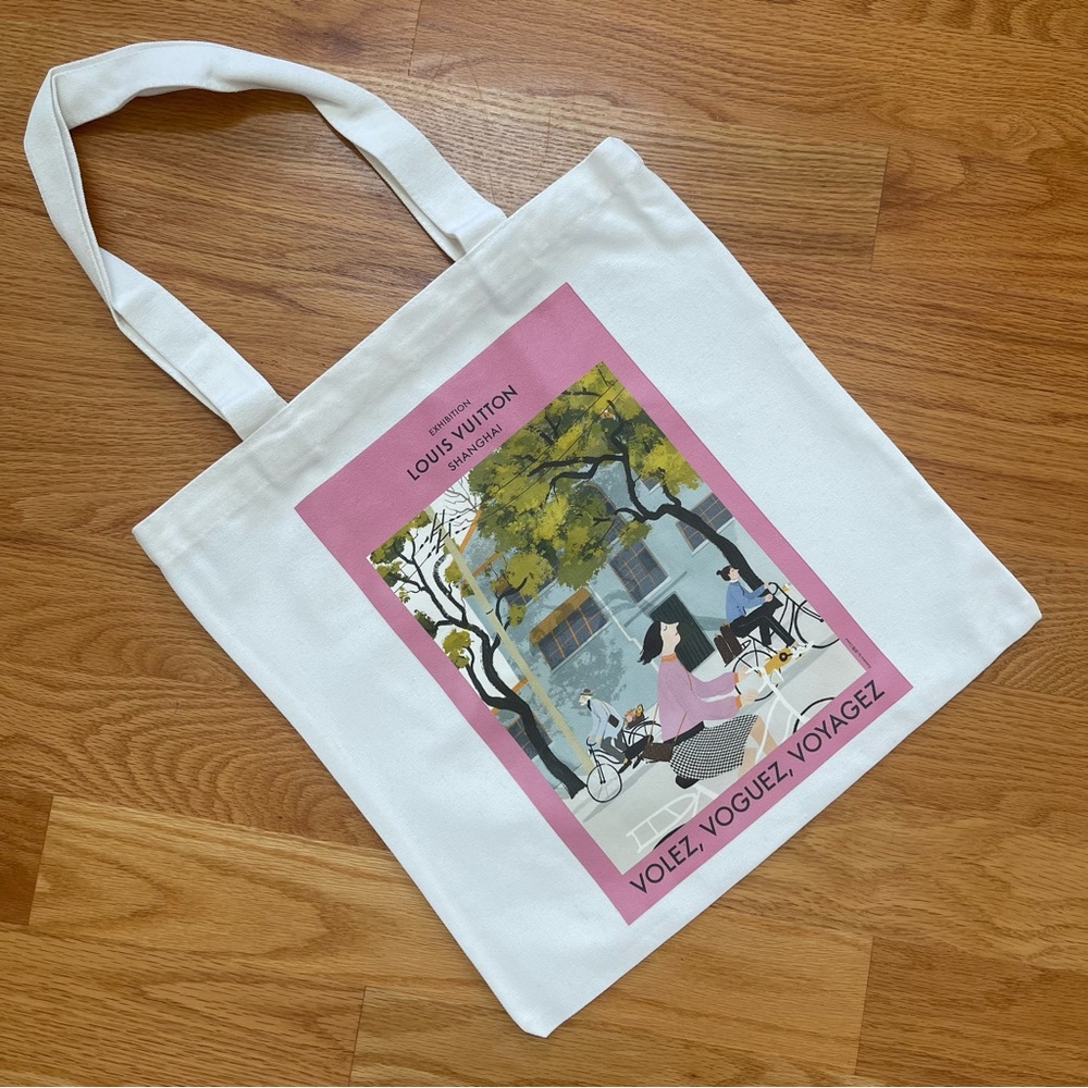 LV Canvas Tote Bag - Limited Edition